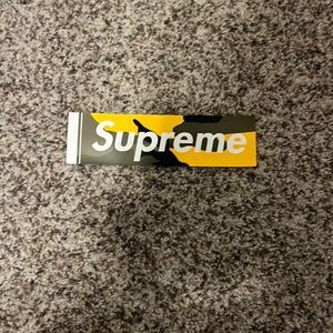 Just one camo supreme sticker